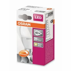 Luminaires Osram Osram LED E14 5,3 Watt 2700 Kelvin 470 Lumen