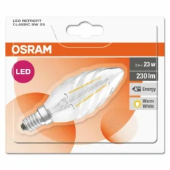 Luminaires Osram Osram LED E14 2,8 Watt 2700 Kelvin 250 Lumen