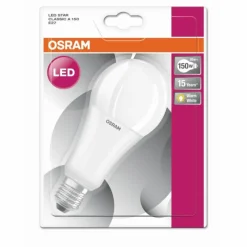 Luminaires Osram Osram LED E27 20 Watt 2700 Kelvin 2452 Lumen