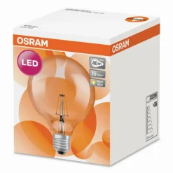 Luminaires Osram Osram LED E27 4 Watt 2700 Kelvin 470 Lumen