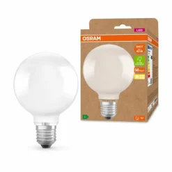 Luminaires Osram OSRAM LED E27 4 Watt 3000 Kelvin 840 lumen