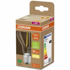 Luminaires Osram OSRAM LED E27 2,2 Watt 3000 Kelvin 525 lumen