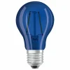 Luminaires Osram Osram LED E27 2 Watt Blau 50 Lumen
