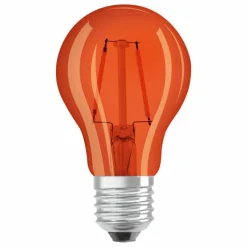 Luminaires Osram Osram LED E27 2 Watt Orange 50 Lumen