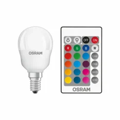 Luminaires Osram Osram LED E14 RGBW 4,5 Watt 2700 Kelvin 250 Lumen