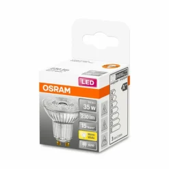 Luminaires Osram Osram LED GU10 3 Watt 2700 Kelvin 230 Lumen