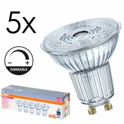 Luminaires Osram Osram LED GU10 4,5W 3000 Kelvin 350 Lumen