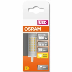 Luminaires Osram OSRAM LED LINE R7s 12 watt 2700 kelvin 1521 lumen