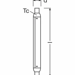 Luminaires Osram OSRAM LED Line S15s 4 Watt 2700 Kelvin 350 Lumen