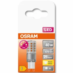 Luminaires Osram OSRAM LED PIN G9 4 watt 2700 kelvin 470 lumen