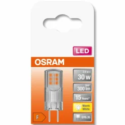 Luminaires Osram OSRAM LED PIN GY6.35 2,6 Watt 2700 Kelvin 300 lumen