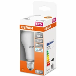 Luminaires Osram OSRAM LED Retrofit E27 8,5 Watt 6500 Kelvin 806 Lumen