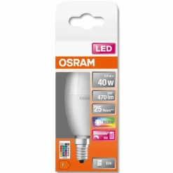 Luminaires Osram OSRAM LED Retrofit E14 4,9 watt 2700 kelvin 470 lumen