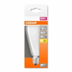Luminaires Osram OSRAM LED Retrofit E27 4 watt 2700 kelvin 470 lumen
