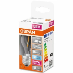 Luminaires Osram OSRAM LED Retrofit E27 4,8 watt 4000 kelvin 470 lumen
