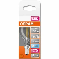 Luminaires Osram OSRAM LED Retrofit E14 4,8 watt 4000 kelvin 470 lumen
