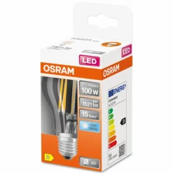 Luminaires Osram OSRAM LED Retrofit E27 11 Watt 4000 Kelvin 1521 Lumen