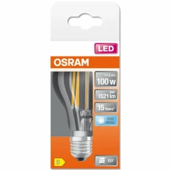 Luminaires Osram OSRAM LED Retrofit E27 11 Watt 4000 Kelvin 1521 Lumen