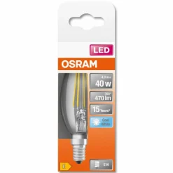 Luminaires Osram OSRAM LED Retrofit E14 4 watt 4000 kelvin 470 lumen