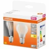 Luminaires Osram OSRAM LED Retrofit Lot de 2 E27 4 watt 2700 Kelvin 470 lumen
