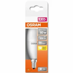 Luminaires Osram OSRAM LED STAR E14 7 Watt 2700 Kelvin 806 Lumen