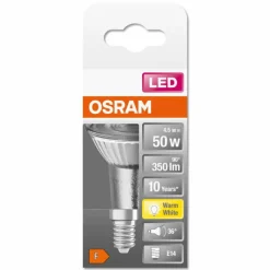 Luminaires Osram OSRAM LED STAR E14 4,5 Watt 2700 Kelvin 350 lumen