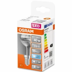 Luminaires Osram OSRAM LED STAR E14 2,6 Watt 4000 Kelvin 210 lumen