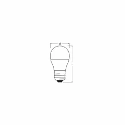 Luminaires Osram OSRAM LED Star E27 7,5 Watt 6500 Kelvin 806 Lumen
