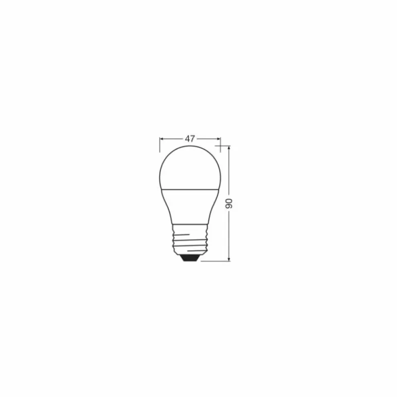 Luminaires Osram OSRAM LED Star E27 7,5 Watt 6500 Kelvin 806 Lumen