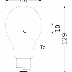 Luminaires Osram OSRAM LED Star E27 19 Watt 6500 Kelvin 2452 Lumen
