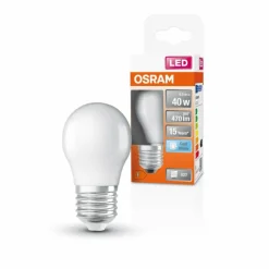 Luminaires Osram OSRAM LED Star E27 4,9 Watt 4000 Kelvin 470 Lumen