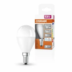 Luminaires Osram OSRAM LED Star E14 7,5 Watt 6500 Kelvin 806 Lumen