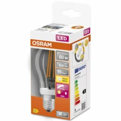 Luminaires Osram OSRAM LED STAR LED E27 7,3 Watt 2700 Kelvin 806 Lumen
