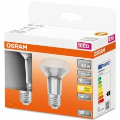Luminaires Osram OSRAM LED STAR Lot de 2 E27 2,6 watt 2700 Kelvin 210 lumen
