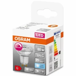 Luminaires Osram OSRAM LED SUPERSTAR GU10 8,3 watt 4000 kelvin 575 lumen