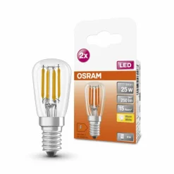 Luminaires Osram OSRAM Lot de 2 LED Special E14 2,8 Watt 2700 Kelvin 250 Lumen