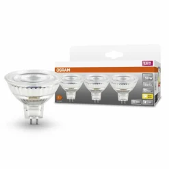 Luminaires Osram OSRAM Lot de 3 LED Star GU5.3 6,5 Watt 2700 kelvin 630 Lumen