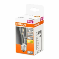Luminaires Ledvance OSRAM Retrofit LED E27 1,5 Watt 2700 Kelvin 136 lumen