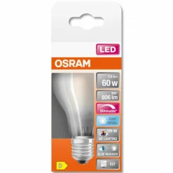 Luminaires Osram OSRAM SUPERSTAR LED E27 5,8 Watt 4000 Kelvin 806 Lumen