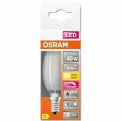 Luminaires Osram OSRAM SUPERSTAR LED E14 3,4 watt 2700 kelvin 470 lumen