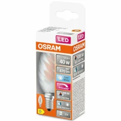 Luminaires Osram OSRAM SUPERSTAR LED E14 3,4 watt 4000 kelvin 470 lumen