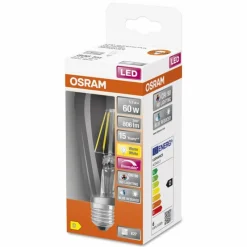 Luminaires Osram OSRAM SUPERSTAR LED E27 5,8 watt 2700 kelvin 806 lumen