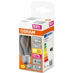 Luminaires Osram OSRAM SUPERSTAR LED E27 3,4 watt 2700 kelvin 470 lumen
