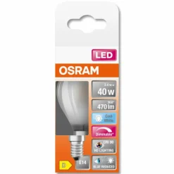 Luminaires Osram OSRAM SUPERSTAR LED E14 3,4 watt 4000 kelvin 470 lumen
