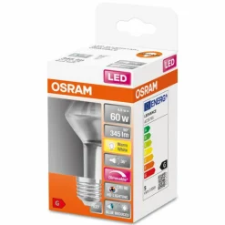 Luminaires Osram OSRAM SUPERSTAR PLUS LED E27 4,8 watt 2700 kelvin 345 lumen
