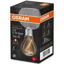 Luminaires Osram OSRAM Vintage 1906® LED E27 3,4 Watt 1800 Kelvin 100 Lumen