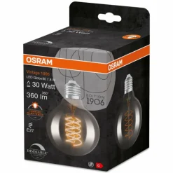 Luminaires Osram OSRAM Vintage 1906® LED E27 7,8 Watt 1800 Kelvin 360 lumen