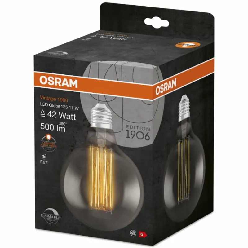 Luminaires Osram OSRAM Vintage 1906® LED E27 11 Watt 1800 Kelvin 500 Lumen