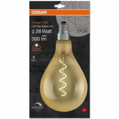 Luminaires Osram OSRAM Vintage 1906® LED E27 4 Watt 2000 Kelvin 300 Lumen