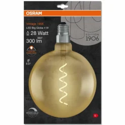 Luminaires Osram OSRAM Vintage 1906® LED E27 4 Watt 2000 Kelvin 300 Lumen